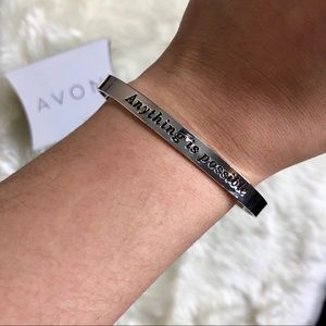 NIB Anything is Possible Bracelet with Cross Charm